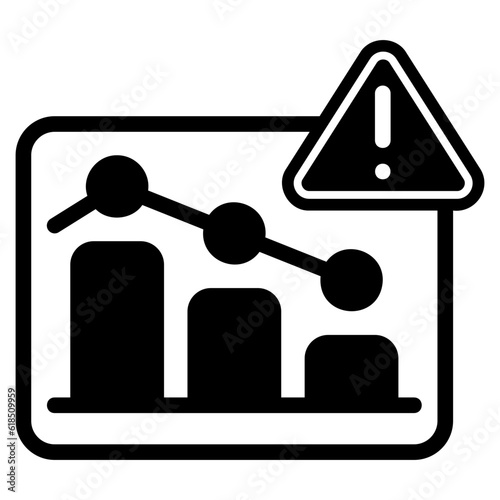 crisis management glyph icon