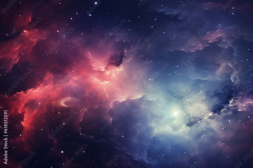 Nebula galaxy night sky background banner or wallpaper Nebula galaxy night sky background banner or wallpaper