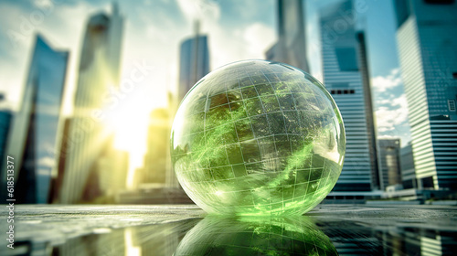 GESG  green energy  sustainable industry  green globe enerative AI