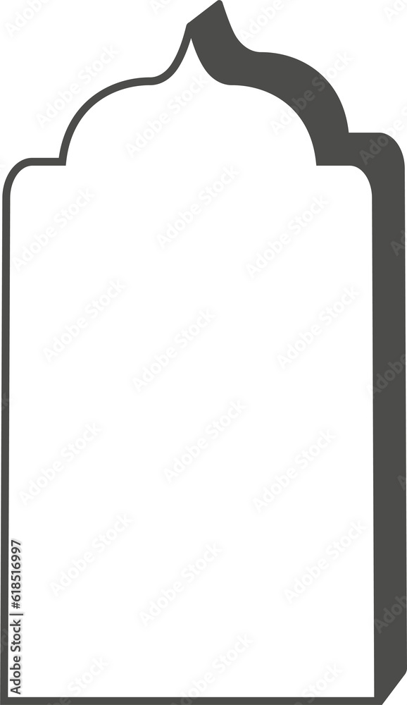 Ramadan minimal Y2K frame. Islamic boho arch. Aesthetic modern element for post and card. Outline minimalistic decorative template Ramadan minimal Y2K frame. Islamic boho arch. Aesthetic modern element for post and card. Outline minimalistic decorative template