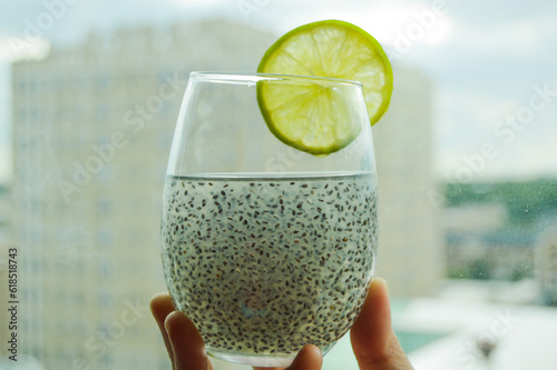 Chia seeds drink