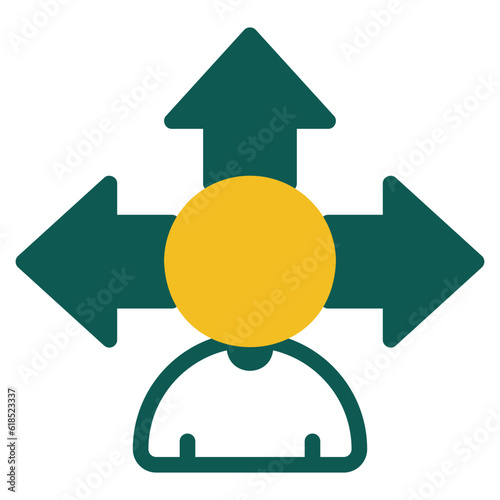 guidance color icon icon