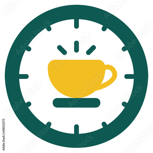 coffee time color icon icon