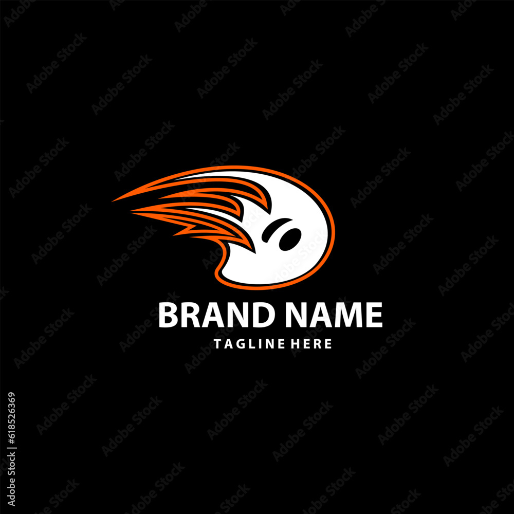 abstract rat head vector logo design trendy abstract rat head vector logo design trendy