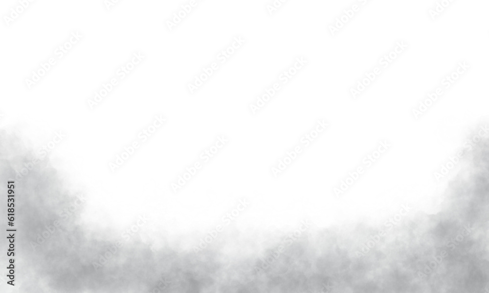 Realistic white cloud or smoke. White fog or smoke on transparent ...