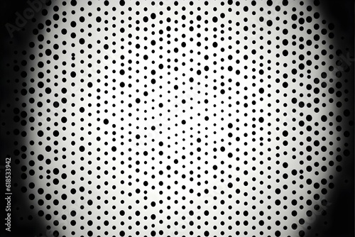 The halftone texture is monochrome Vector chaotic background 
