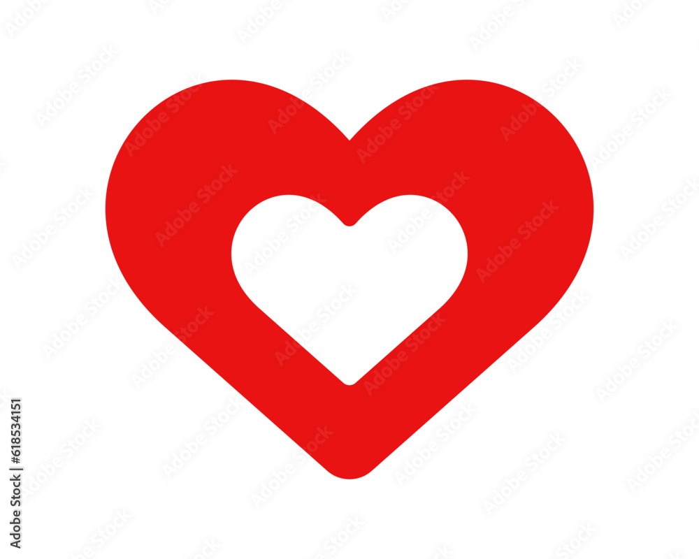 Heart icon. Red heart symbol. Valentine's Day symbol.
Heart icon. Red heart symbol. Valentine's Day symbol.