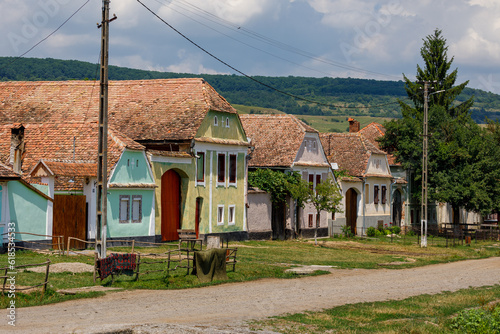 The Village of Viscri in Romania photo