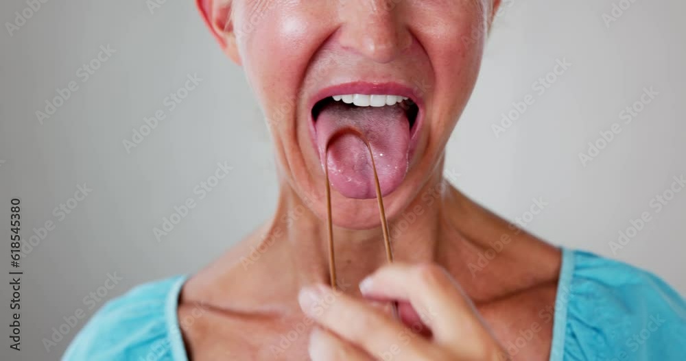 Bad Breath Tongue Scraper