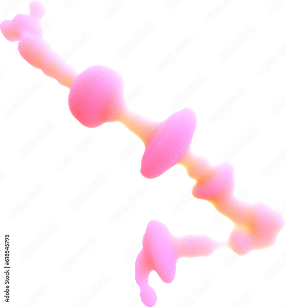Colorful Pastel Cloud Abstract 3d Soft Gel Blobular Trail Formation on Transparent Background Colorful Pastel Cloud Abstract 3d Soft Gel Blobular Trail Formation on Transparent Background