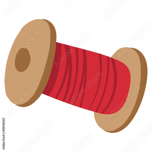 Isolated colored wool cloth sketch icon Vector