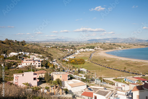 View on Porto Palo, Sicily photo