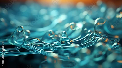 Naklejka na ścianę Sztucznie wygenerowana struktura