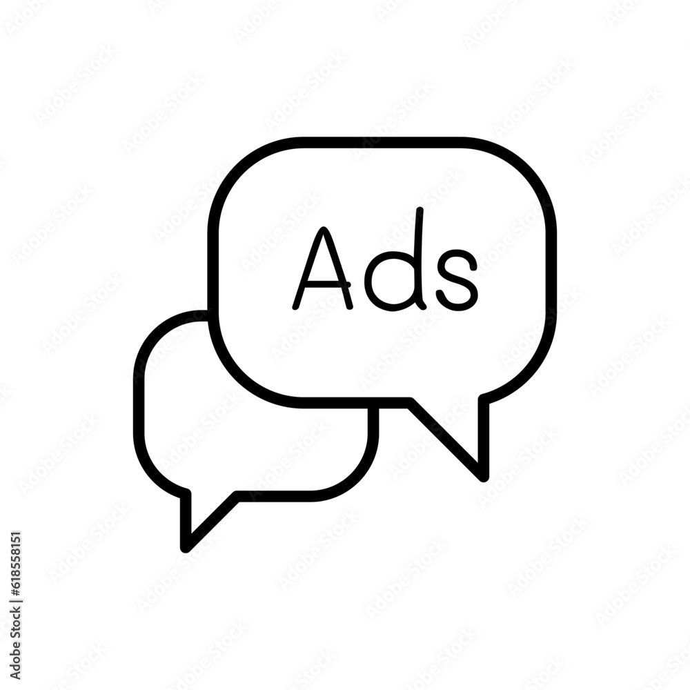 Naklejka premium Viral marketing icon