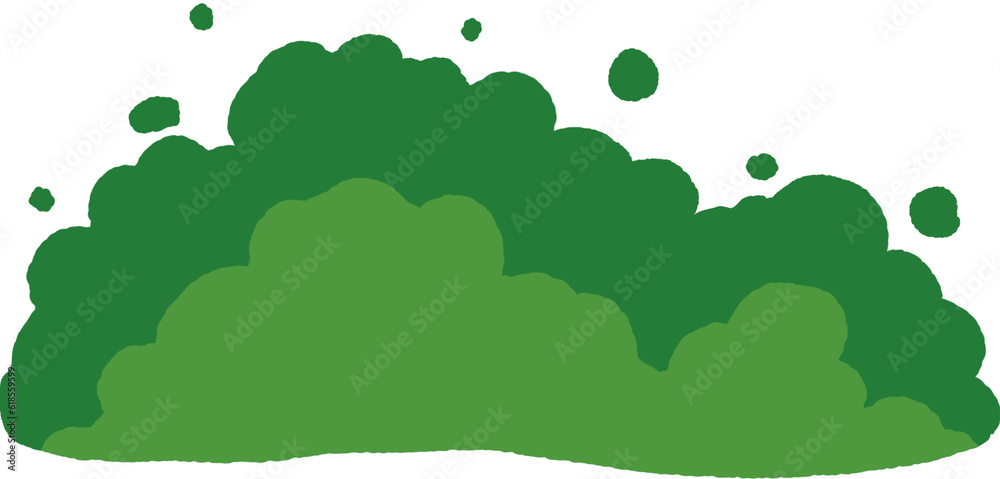 illustration of a green tree