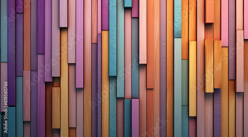 abstract wood background. Generative AI