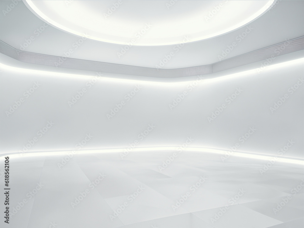 empty white big open industrial hall 3d render illustration empty white big open industrial hall 3d render illustration