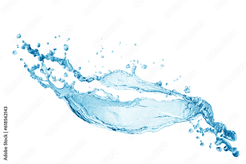 Water splash,water splash isolated on white background,blue water splash, Water splash,water splash isolated on white background,blue water splash,