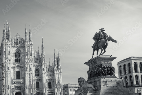 Cathedral square, Milan, Italy