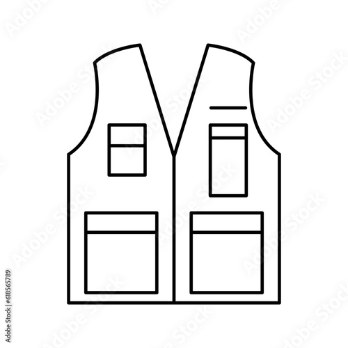 illustration of a safety vest