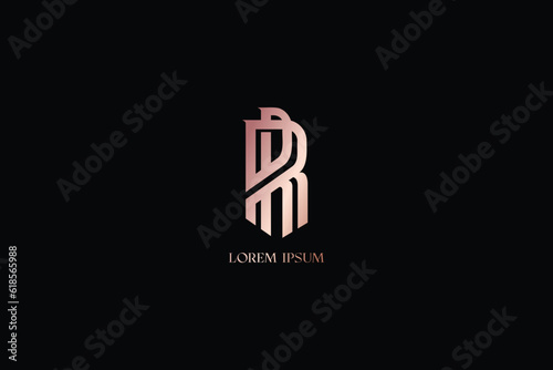 rr letter elegant design modern style creative wordmark design typography illustration, rr golden, rr elegant