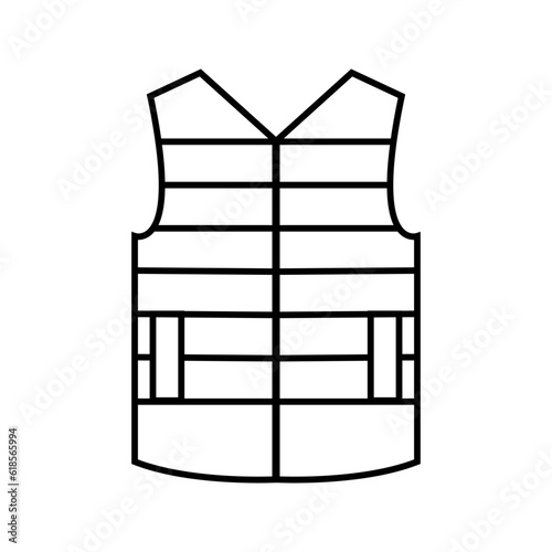 illustration of a safety vest 1