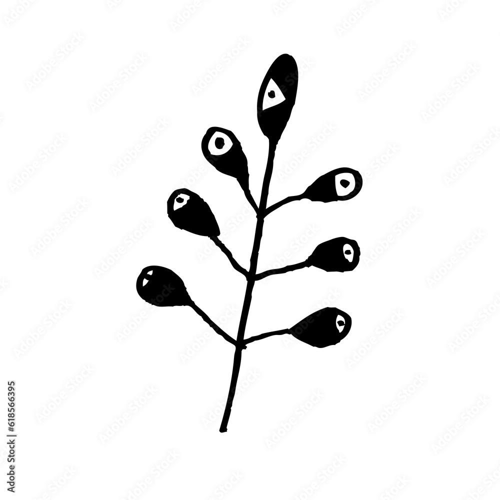 Hand drawn floral elements,Vector branches and leaves,Vintage botanical illustrations,Tiny plantsand flowers Hand drawn floral elements,Vector branches and leaves,Vintage botanical illustrations,Tiny plantsand flowers