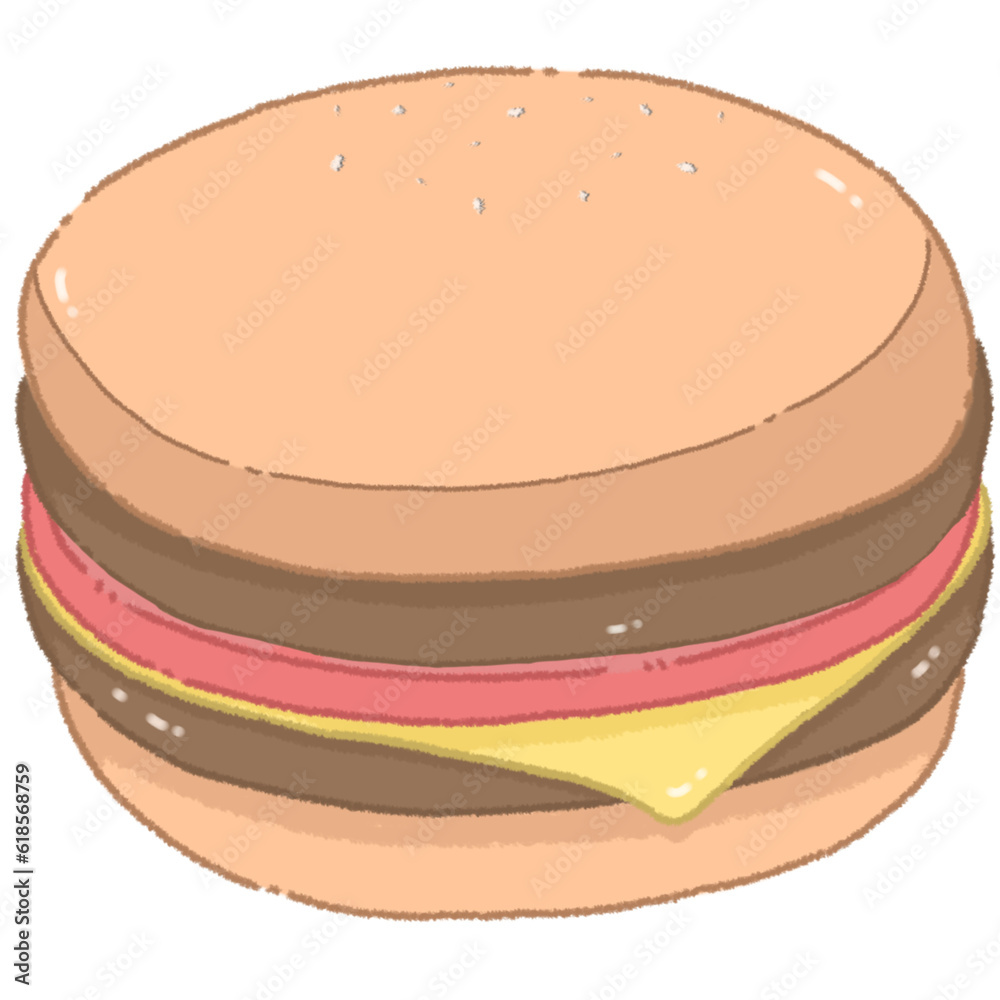 hamburger cheese vegetables tomato cute hamburger cheese vegetables tomato cute