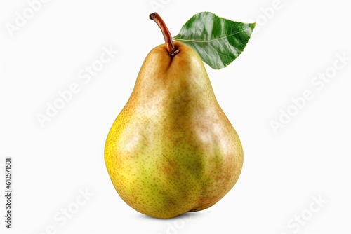 pear on a white background