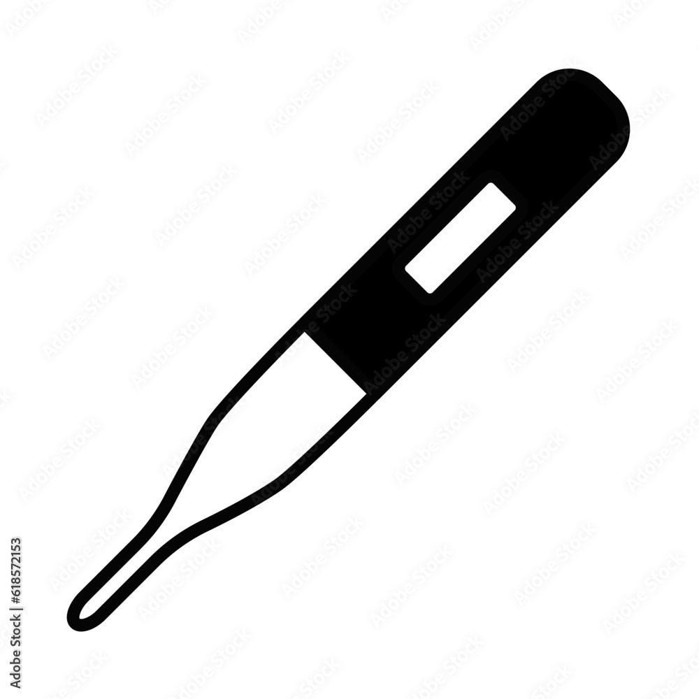 Solid Line THERMOMETER design vector icon design vector line icon svg Solid Line THERMOMETER design vector icon design vector line icon svg