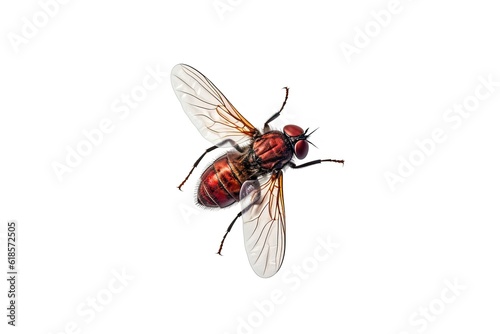 fly 8k high resolution isolated on white background