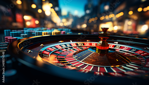 casino roulette wheel