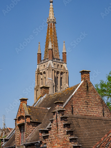 Die Alststadt von Brügge in Belgein photo