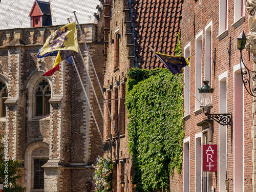 Die Alststadt von Brügge in Belgein photo