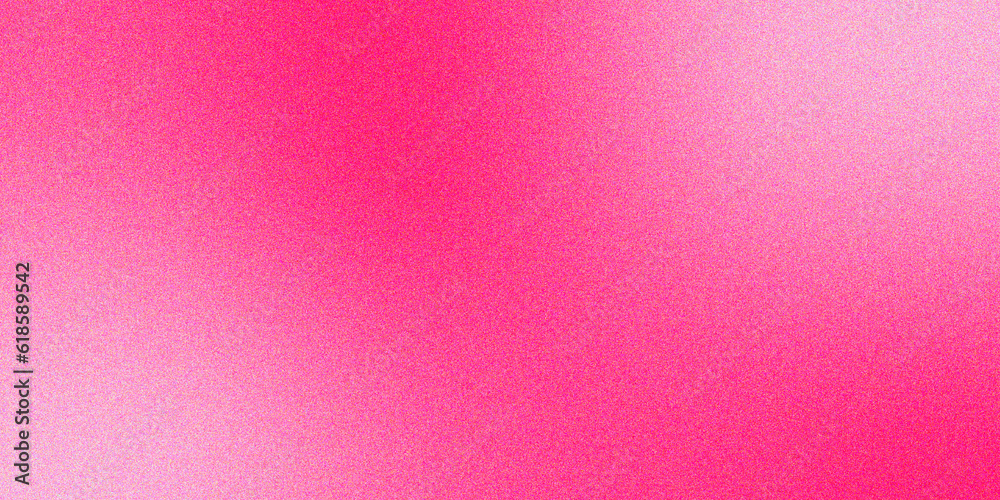Abstract pink fuchsia grainy gradient background illustration. - obrazy, fototapety, plakaty 