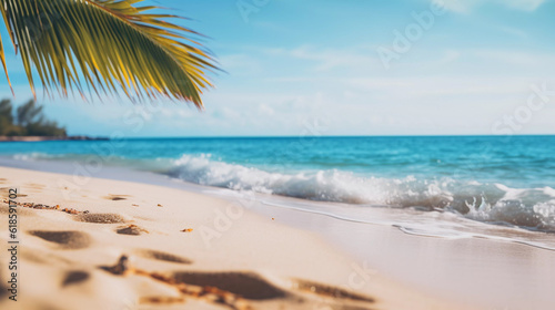 Tropical Summer Sea Beach Landscape