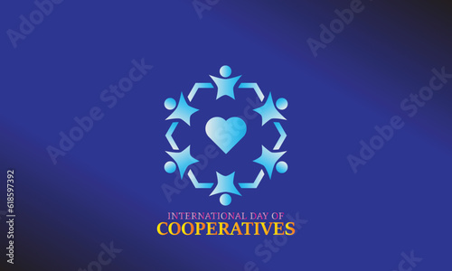International Day of Cooperatives Logo, Vector, and Background Creative Design