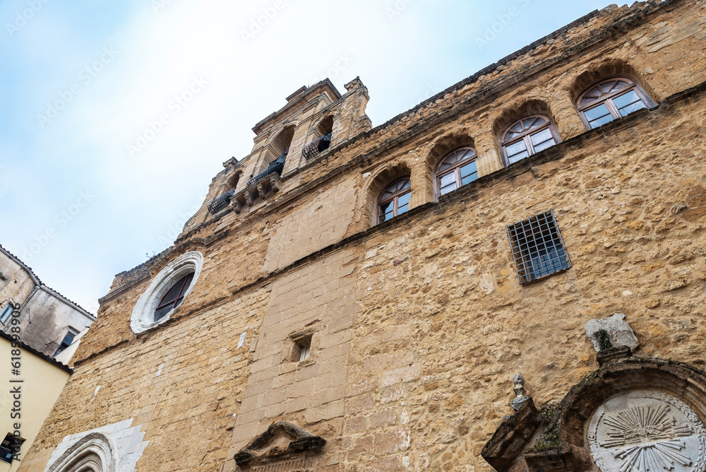 Santo Spirito Monastery, convent in Agrigento, Sicily, Italy,
