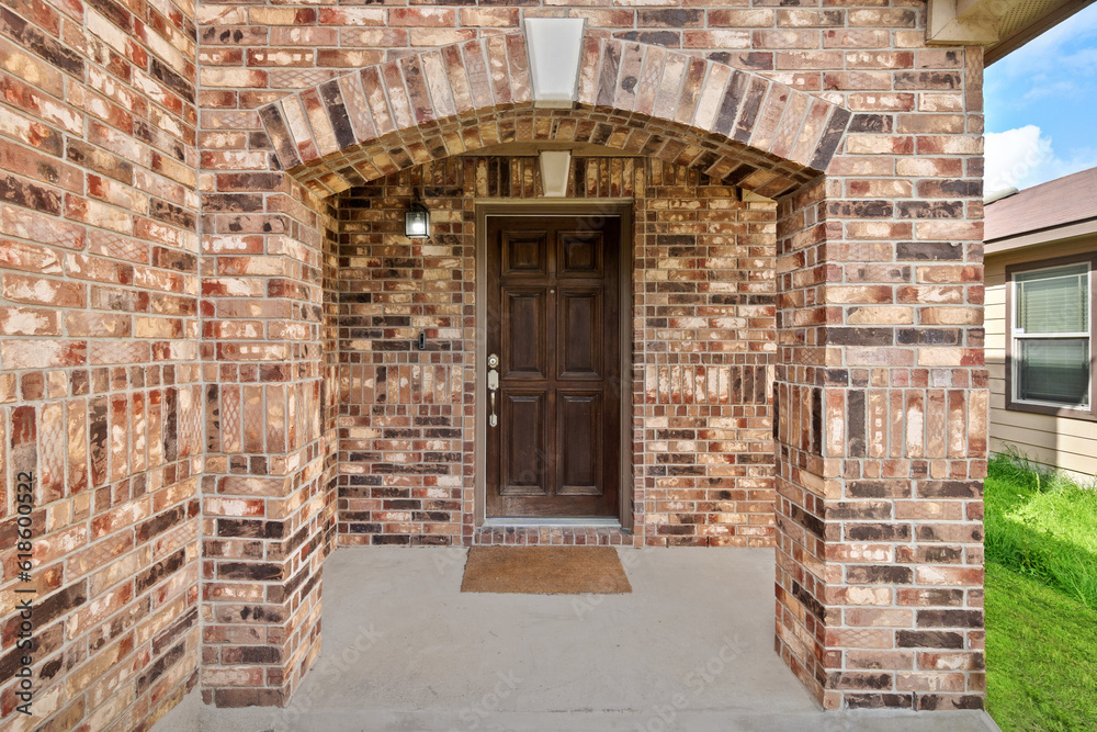 brick front door brick front door