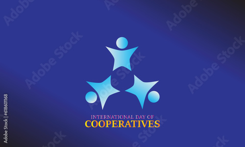 International Day of Cooperatives Logo, Vector, and Background Creative Design