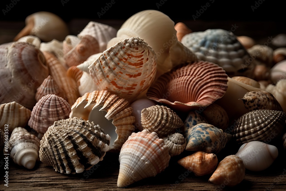 Sea Shells generated by AI