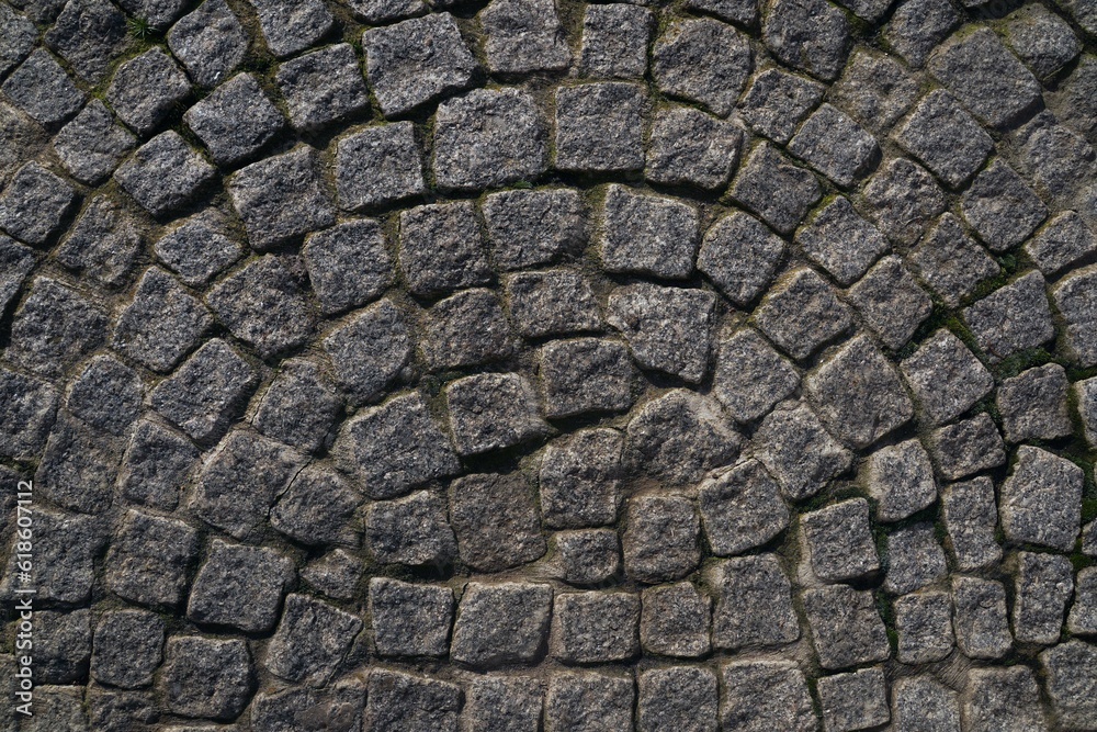 Street cobblestone texture. Texture of cobblestone in old town. Street cobblestone texture. Texture of cobblestone in old town.