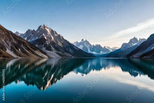 lake reflection © sarmad
