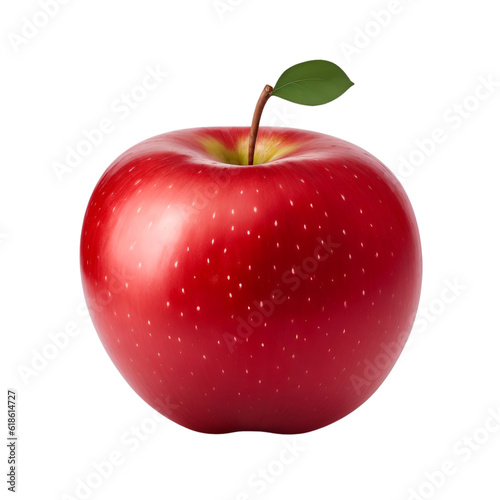 red apple isolated on Transparent background (PNG)