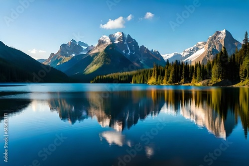 reflection in lake © sarmad