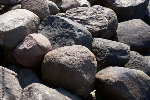 rough coast stones sweden