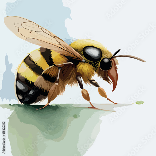 Bee on a flower
