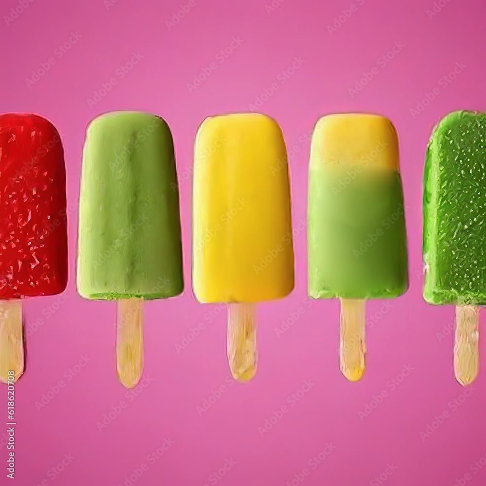 ice cream on a stick ice cream on a stick
