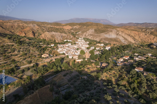 The town of Yator in the south of Granada photo