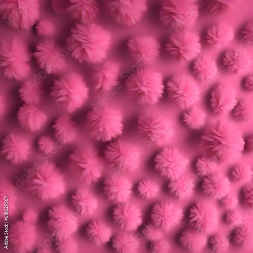 Abstract pink color ball bacteria growth background © clsdesign